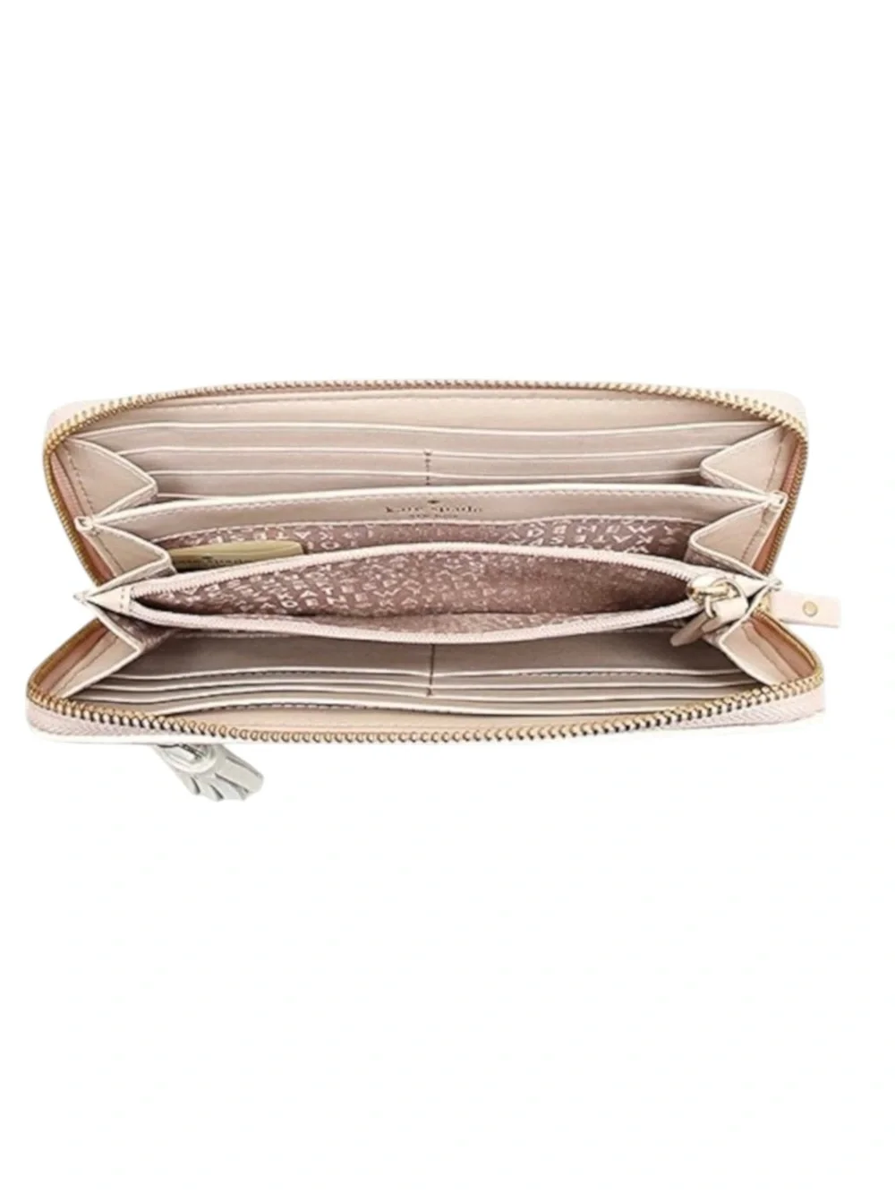 Kate Spade  KSNY Neda Chester Street Wallet  Rose Cloud / Cement  WLRU2654